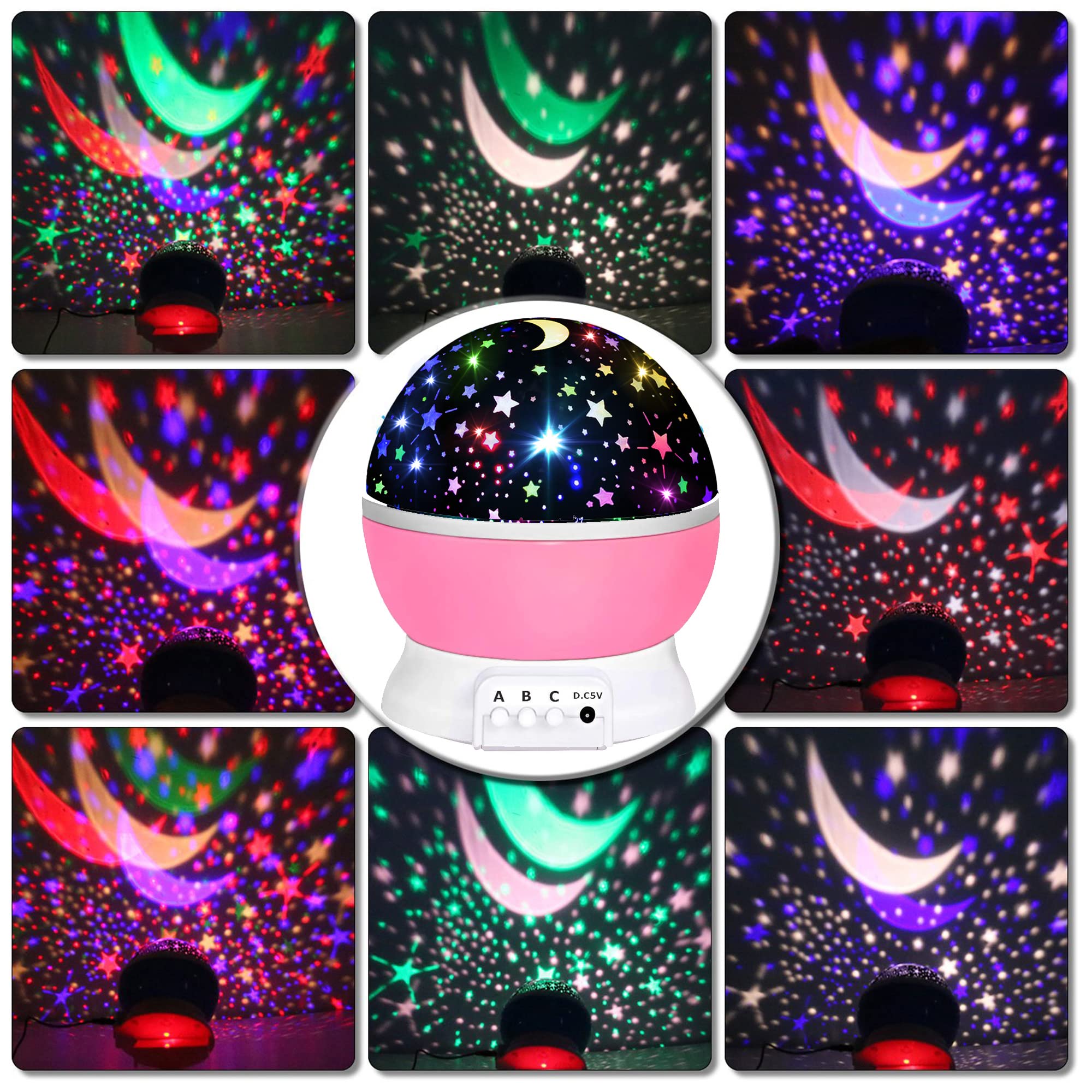 Toys for 1-10 Year Old Girls,Star Projector for Kids 2-9 Year Old Girl Gift Toy for 3-8 Year Old Girls Christmas Gift for 4-7 Year Old Boys Birthday Gift Stocking Stuffers for Kid