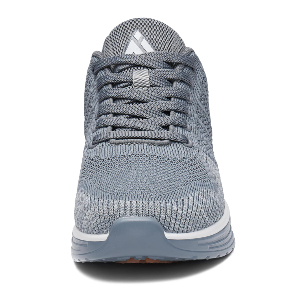 Mishansha Running Shoes for Men Sneakers Air Cushion Walking Shoes Comfortable Tennis Shoes Breathable Trail Running Shoes Grey US 14