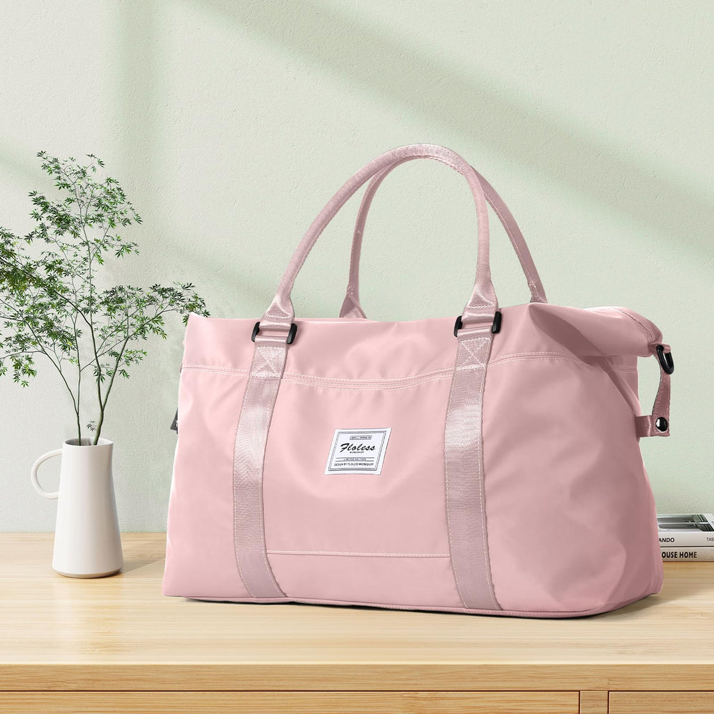 Travel Duffel Bag,Overnight Weekender Bags for Women with Wet Pocket