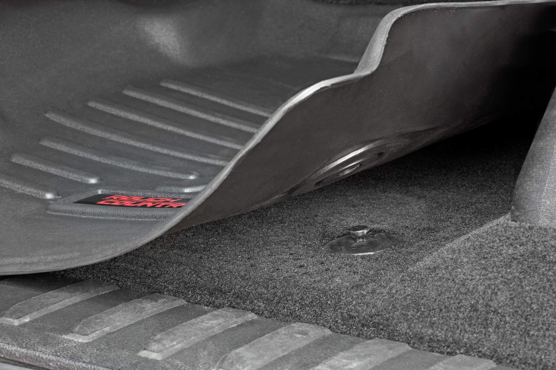 Rough Country Floor Mats for 07-13 Chevy/GMC 1500/2500HD | Crew Cab - M-21073
