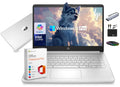 HP 14" Laptop Computer 2025-2026 Business Student, Copilot AI, Lifetime Office, 4-Core Intel CPU, 16GB RAM, 628GB Storage (128GB UFS +500GB Ext), Wi-Fi 6, 10+ Hrs, MarxsolAccessory, Win 11 Pro, Silver