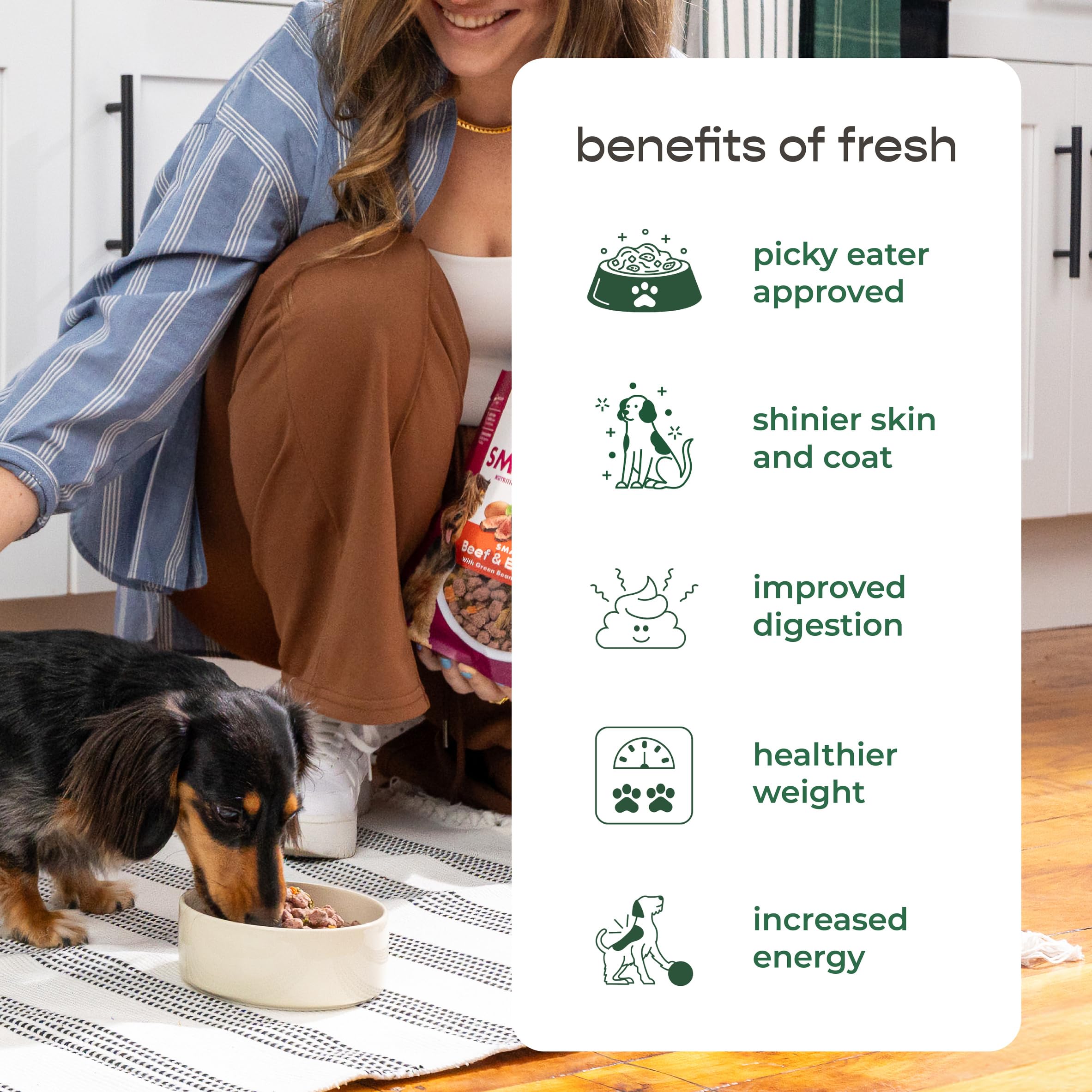 Freshpet Fresh Dog Food, Slice & Serve Roll, Small Dog Grain Free Chicken & Turkey Recipe, 1 lb.