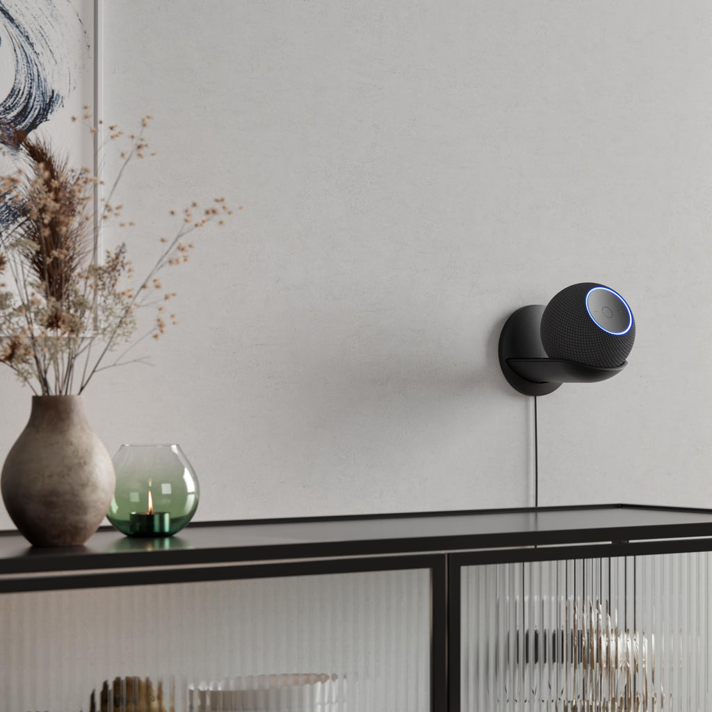 Echo Dot Max Bundle: Includes, Amazon Echo Dot Max (newest model) | Graphite and Made for Amazon Wall Mount | Graphite