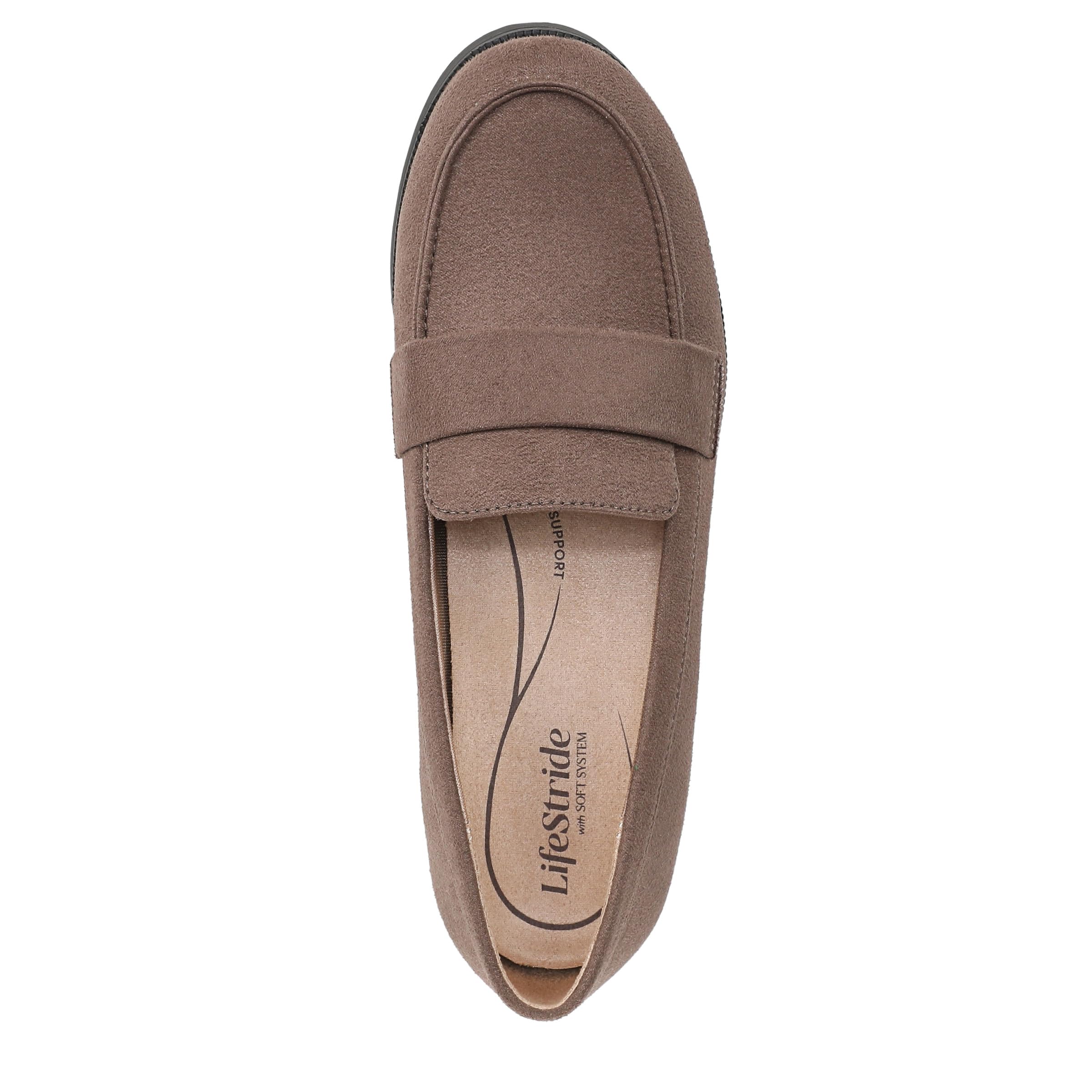 LifeStride Women's Sonoma 2 Loafer Mocha Brown 9 M