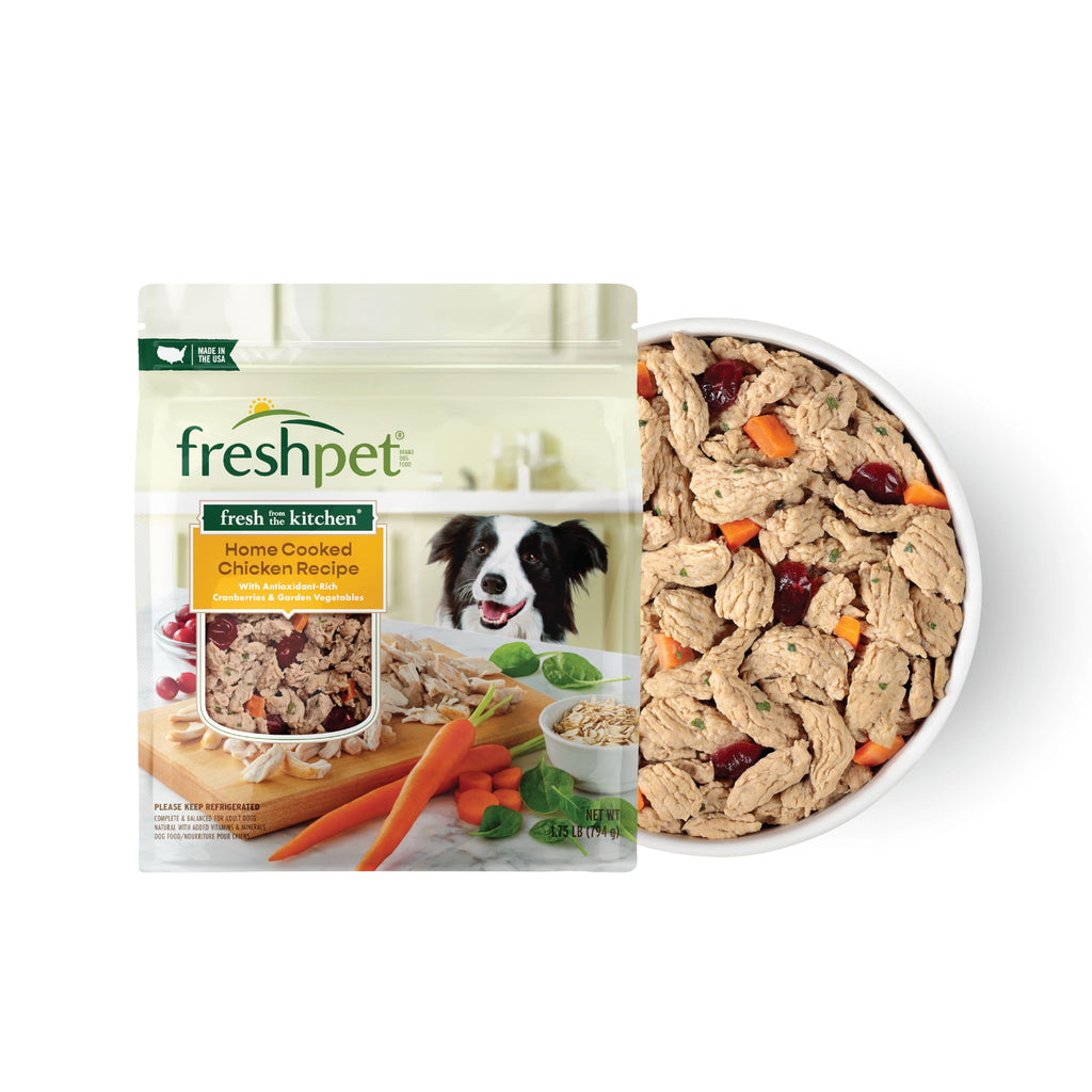 Freshpet Fresh From the Kitchen, Healthy & Natural Dog Food, Chicken Recipe, 1.75lb
