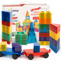 cossy 120Pcs Magnetic Tiles Magnetic 3D Building Blocks Set Educational Construction Toys for 3+ Year Old Kids with Stronger Magnets, Educational Toys, Recreational, Conventional