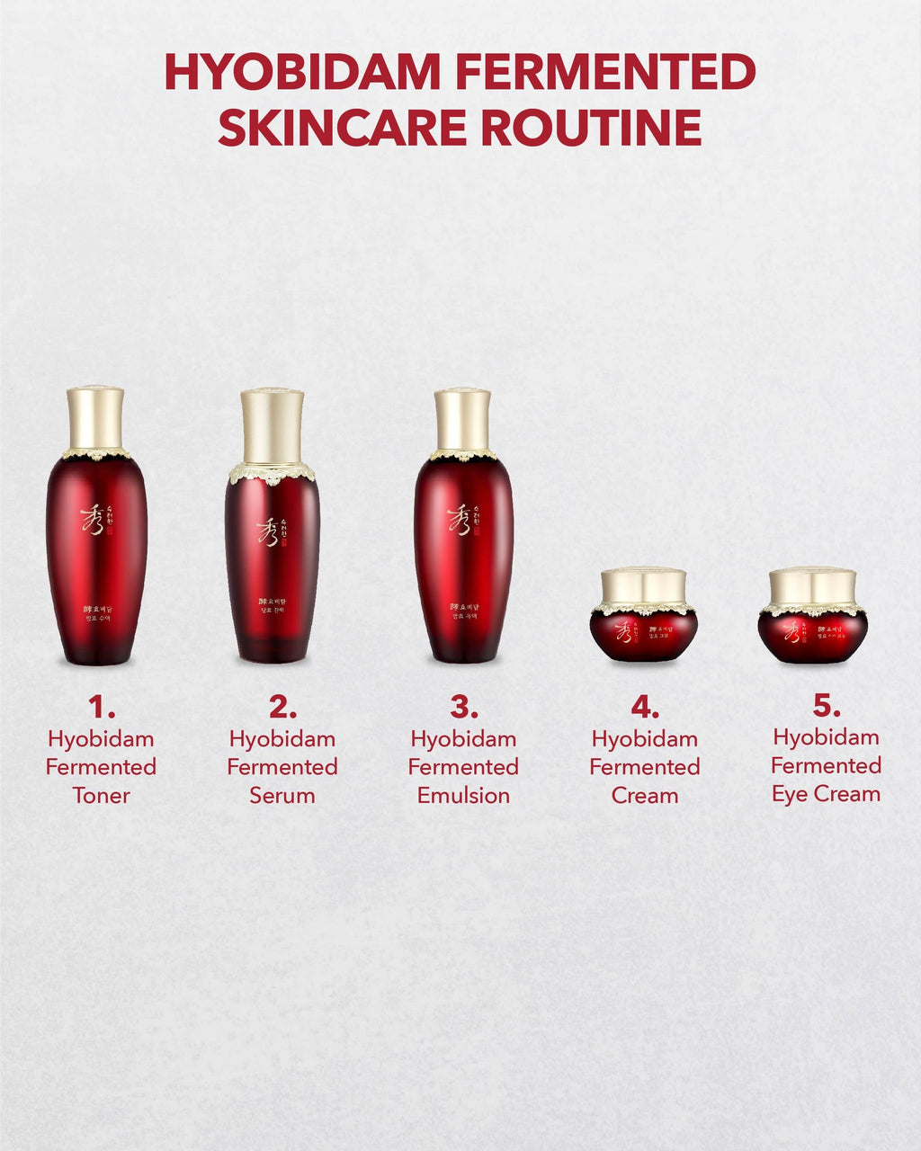 Sooryehan Hyobidam (Fermented Essence, 1.5fl oz) - Korean Skin Care. Rich, Creamy Serum for Reduced Wrinkles & Deep Hydration. Wild Ginseng, Snow Fungus Extract.