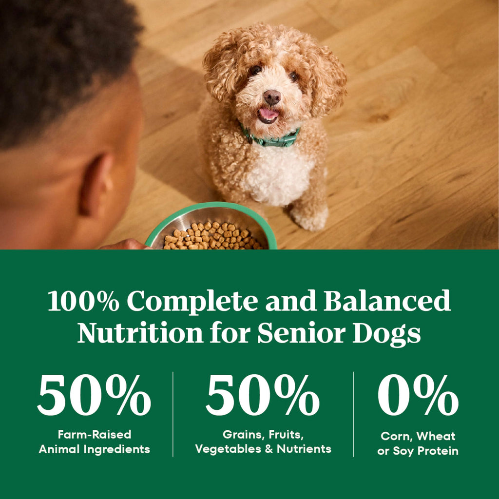 Nutro Natural Choice Small Breed Senior Dog Food Dry Chicken & Brown Rice Recipe, Dry Dog Food Small Breed, 5 lb. Bag