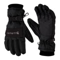 Carhartt Men's Waterproof Insulated Knit Cuff Glove, Black, Large