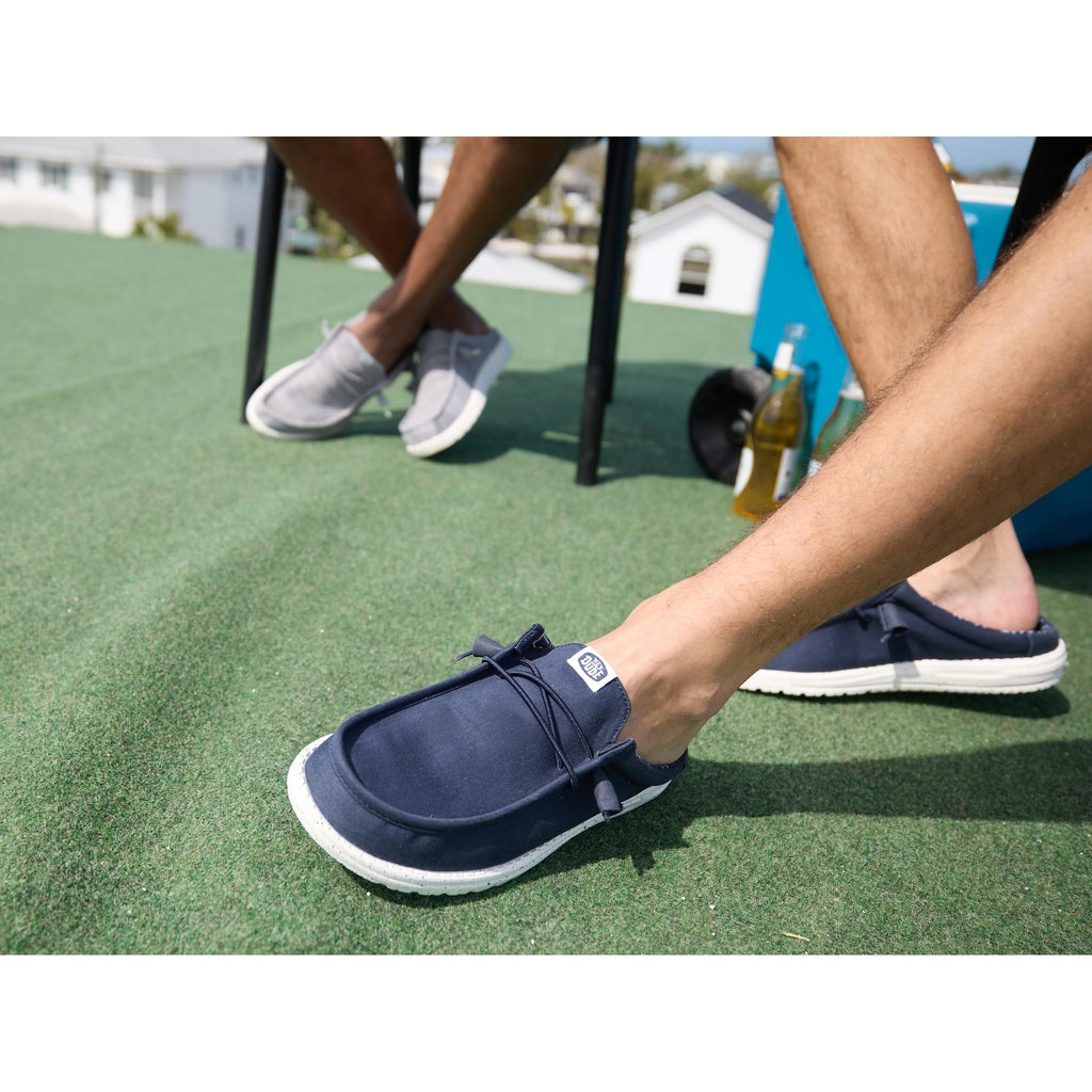 Wally Slip Stretch Canvas - Navy