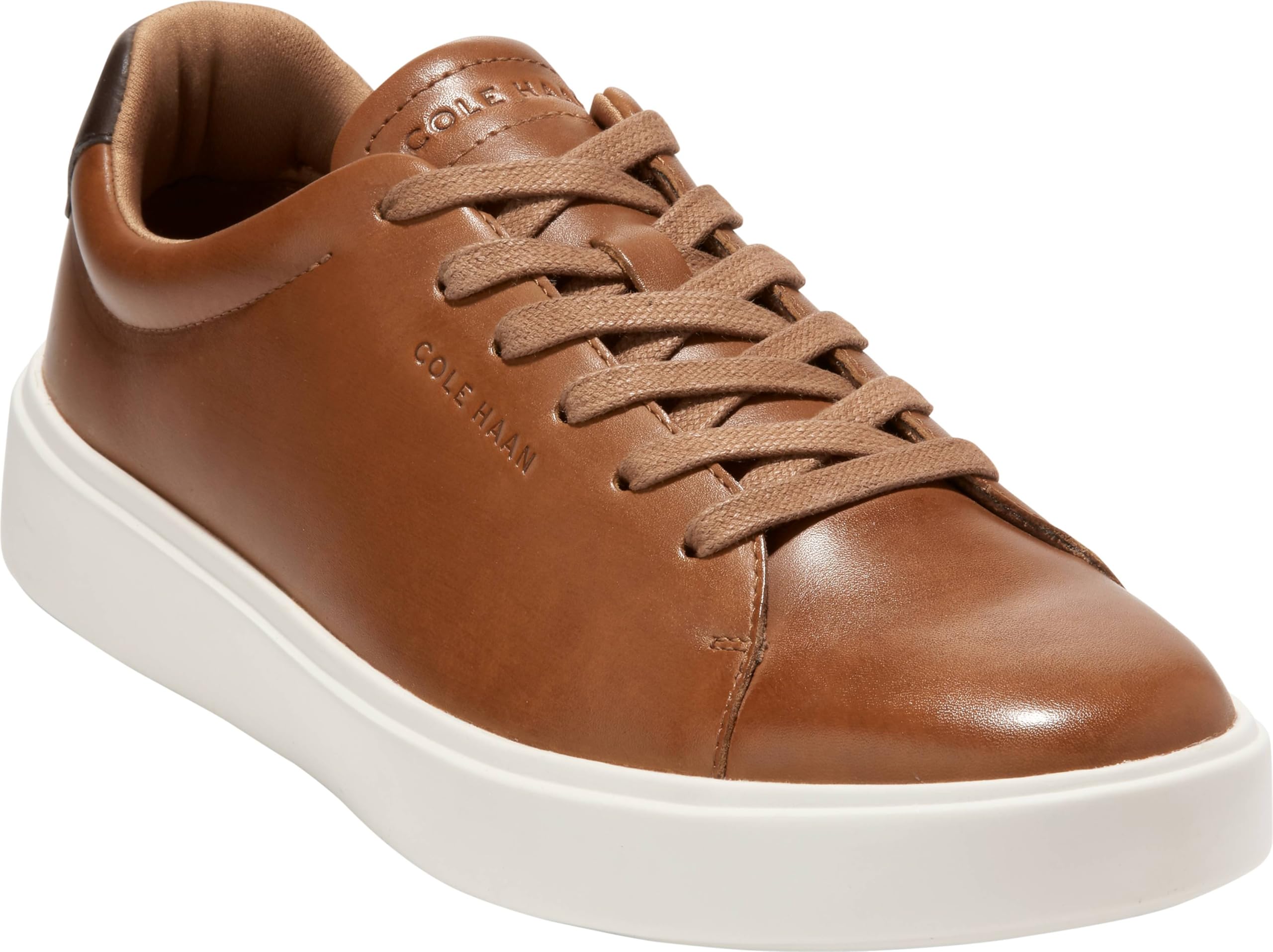 Cole Haan Mens Grand Crosscourt Traveler Sneaker, British Tan/Dark Chocolate/Egret, 9.5-M US
