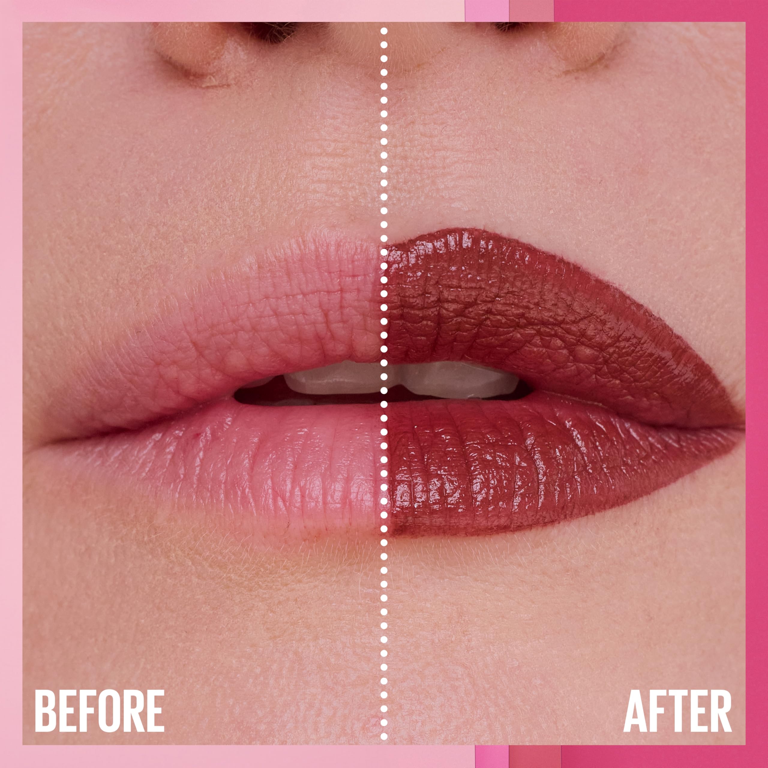 MAYBELLINE Serum Lipstick, Hydrating Lip Makeup with 8HRs of Lip Plumping Moisture with Hyaluronic Acid + Oil Blend, Wild Card (Midtone Red Matte)