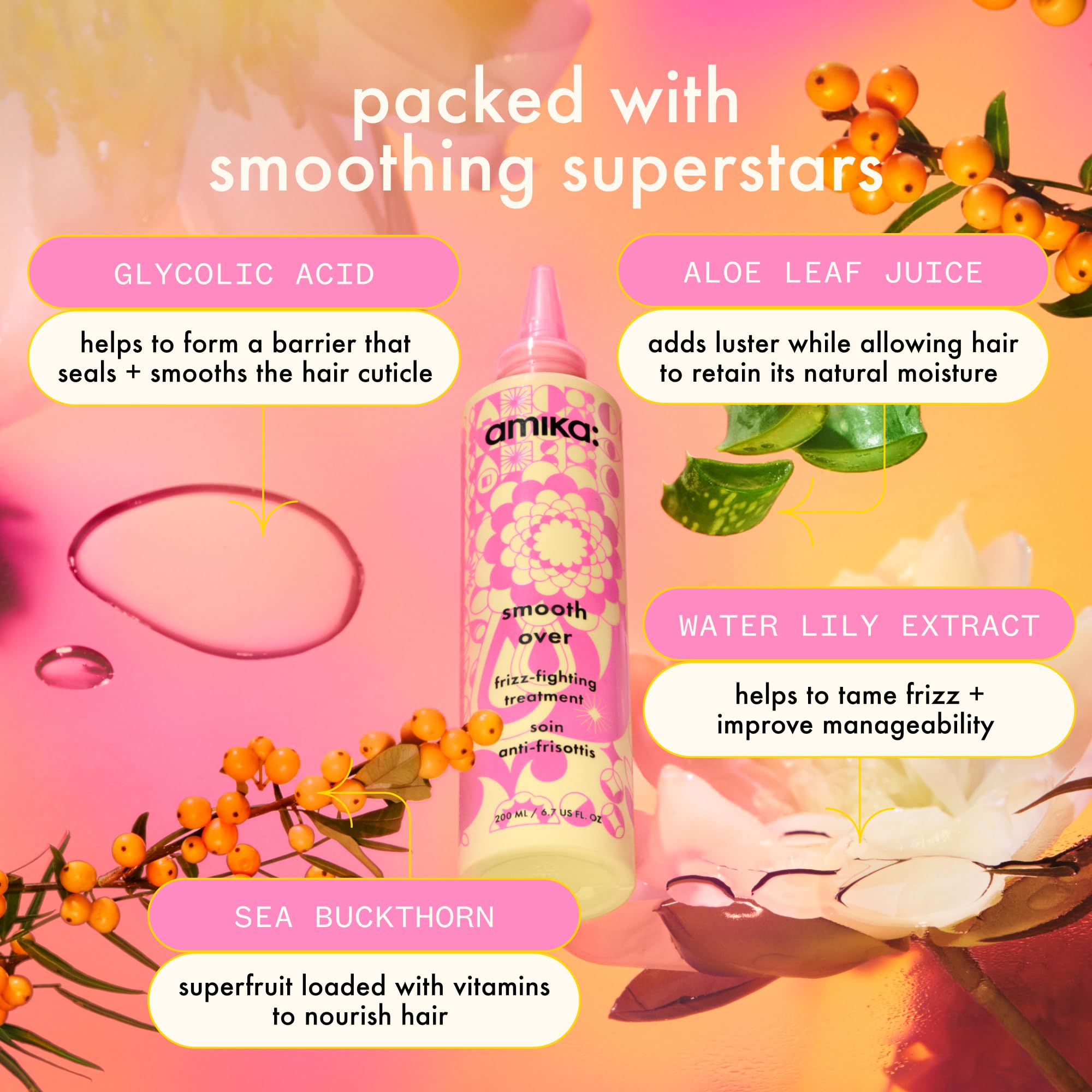 amika Smooth Over Frizz-Fighting Treatment Mask