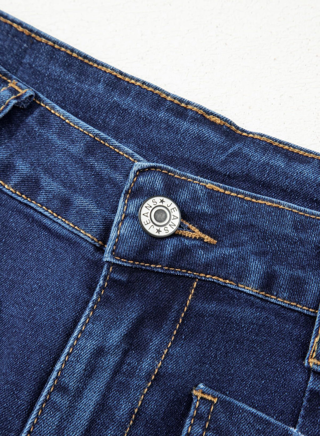 Sidefeel Women's Wide Leg Jeans High Waisted Straight Leg Stretchy Trendy Loose Zimbaplatinum Ankle Denim Pants Dark Blue Size 12