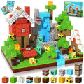 Annexfun Magnetic Blocks-100PCS Magnetic Building Blocks, Magnetic Tiles Kids Build Cubes 2025 Upgraded STEM Game Toys, Christmas Birthday Gifts for Boys & Girls Ages 3+