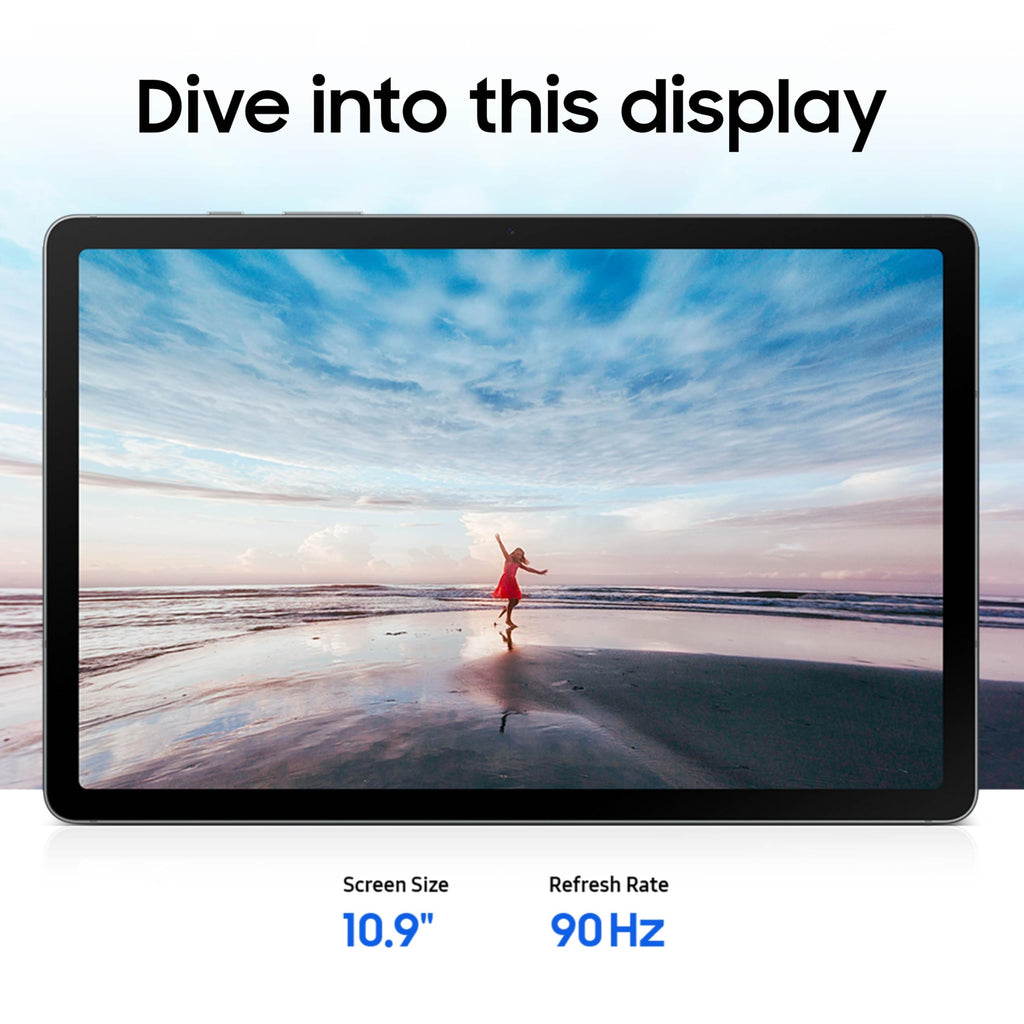 Samsung Galaxy Tab S10 Lite, 6GB RAM, 128GB, 2TB Expand, Long Battery Life, 10.9” LCD, S Pen for Note-Taking, Exynos 1380, Circle to Search, AI Tools, Gray