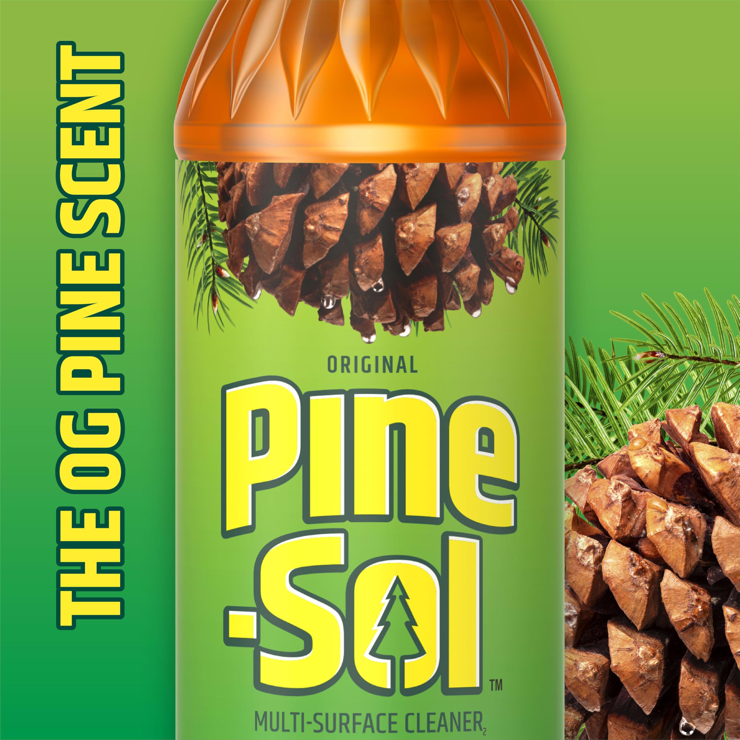 Pine-Sol Multi-Surface Cleaner, Original Pine, 14 Fluid Ounces (Package May Vary)