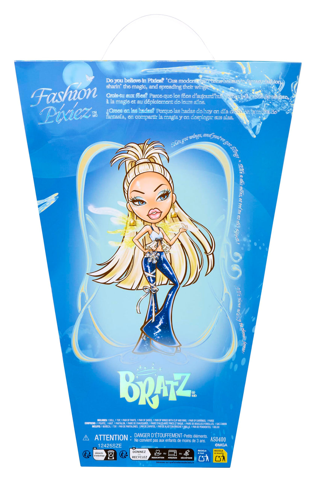 Bratz Fashion Pixiez Cloe Collectible Fantasy Doll with Real Fashions and Accessories