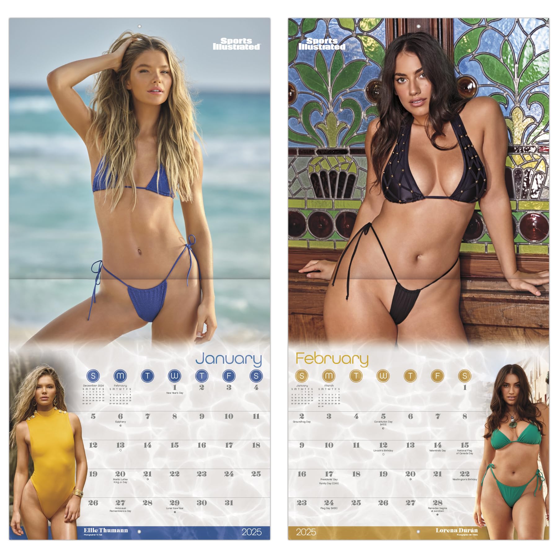 2025 Sports Illustrated Swimsuit Wall Calendar