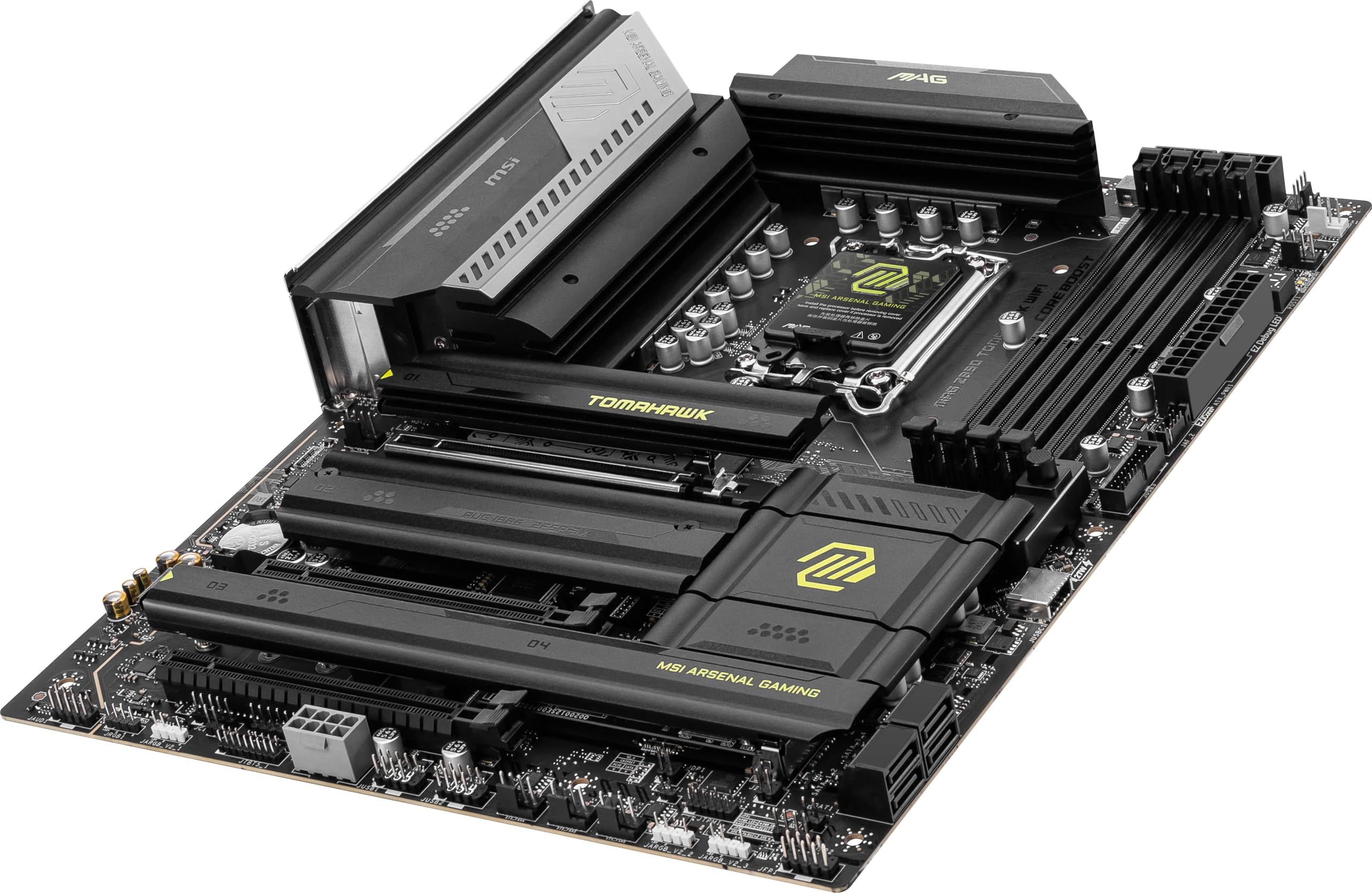 MSI MAG Z890 Tomahawk WiFi Gaming Motherboard (LGA 1851, Intel Z890 Chipset, DDR5, PCIe 5.0, Wi-Fi 7, Bluetooth 5.4, USB Type-C, ATX) (Renewed)