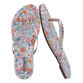 CUSHIONAIRE Cruise Lightweight Womens Flip Flops, Comfortable Beach Sandals for Women with Cushioned Footbed & Flexible Slip On Design, PINK 10
