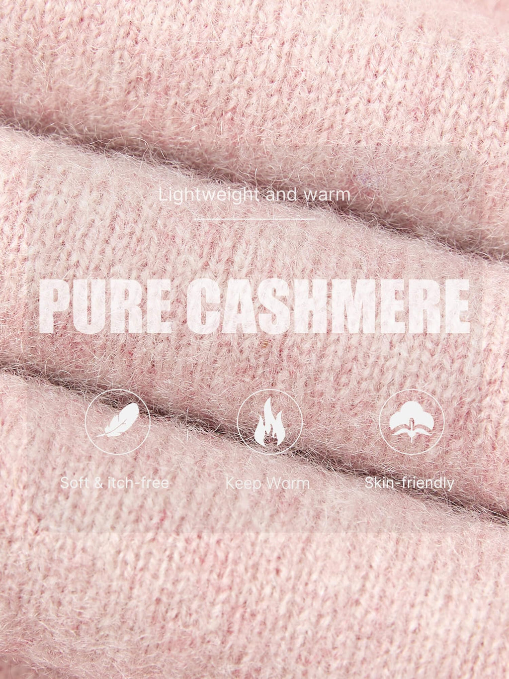 Chanyarn Women's 100% Pure Cashmere Cardigan Crew Neck Long Sleeve 2025 Fall Winter Warm Soft Knit Cardigan Sweater (Pink17176,M)