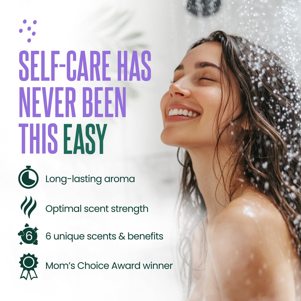 Cleverfy Shower Steamers Aromatherapy - Mother’s Day Gifts for Mom, Wife, Grandma - 30th, 40th, 50th & 60th Birthday Gifts for Women, Her, Best Friend, Daughter, Sister, Teens & Girlfriend - 6 Tablets