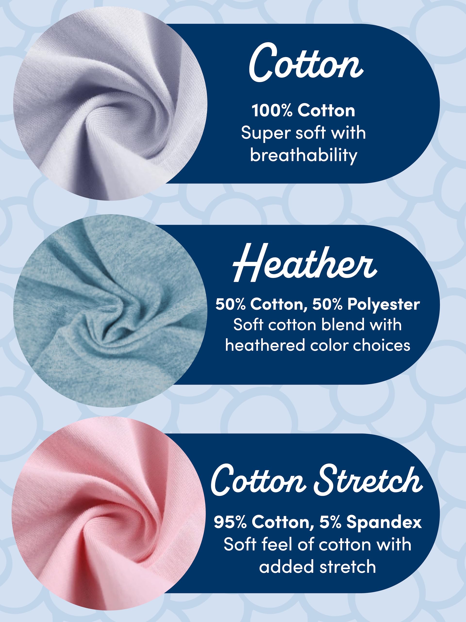 Fruit of the Loom Womens Eversoft Cotton Underwear Multipacks, Tag Free & Breathable, Available in Plus Size - Bikini - Assorted Color Heathers, 7