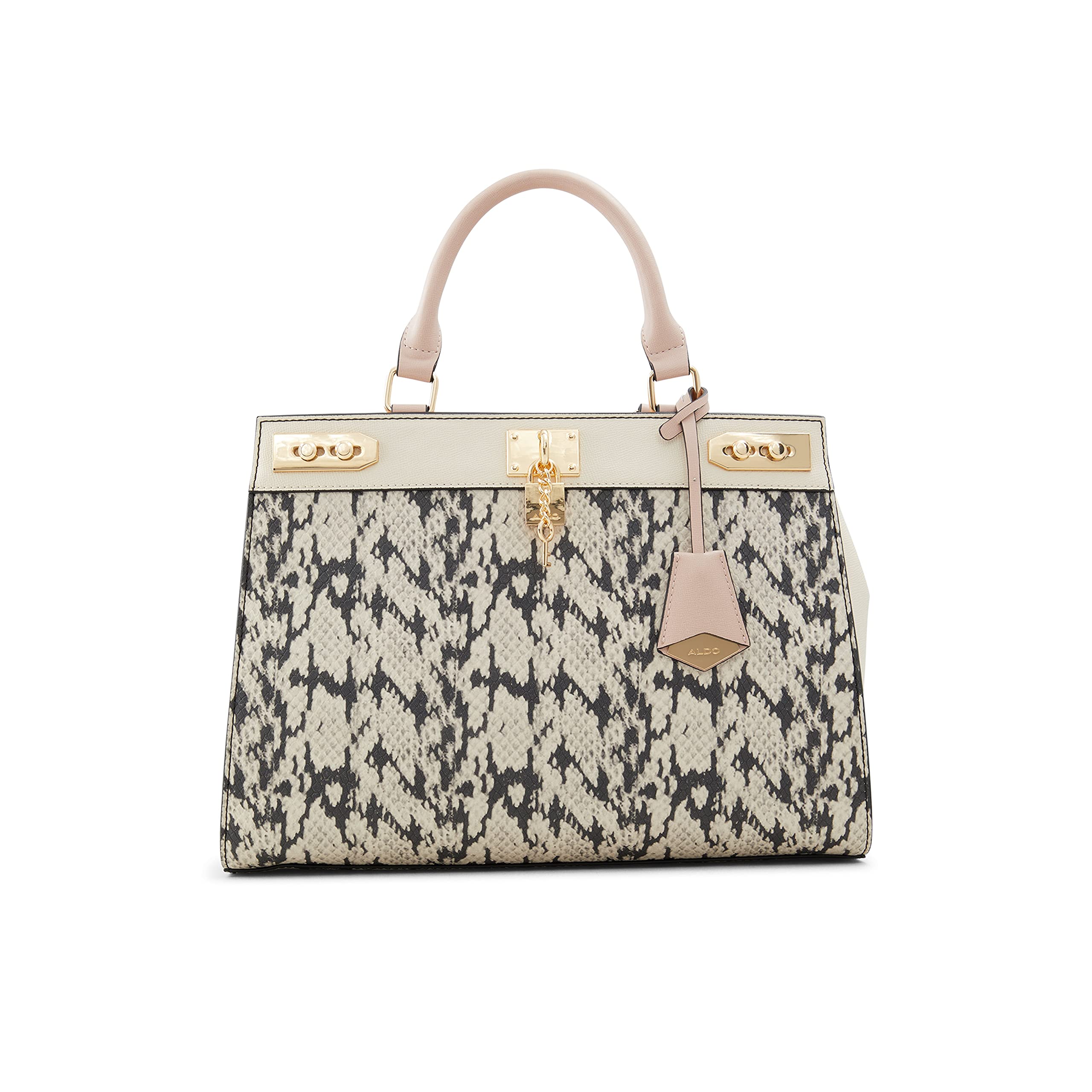 ALDO Women's Dreiddaa Tote Bag, Black/White