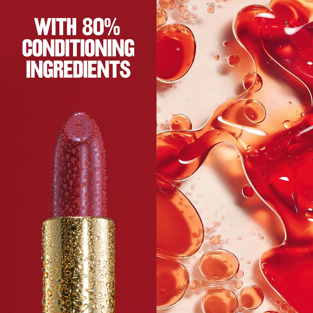 Revlon Super Lustrous Lipstick, Creamy Formula For Soft, Fuller-Looking Lips, Moisturized Feel, 610 Goldpearl Plum, 0.15 oz