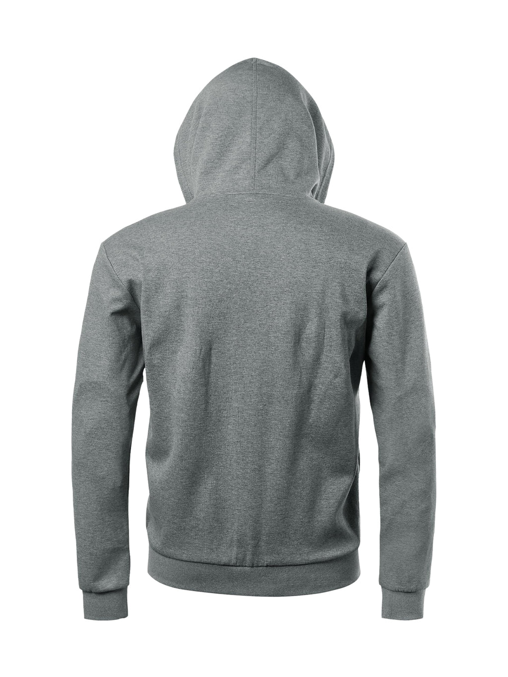 ALTHLEMON Men's Lightweight Zip Up Hoodie Long Sleeve Sweatshirt Athletic Slim Fit Basic Jacket with Pockets(Regular & Tall)(Charcoal Heather 3XL)