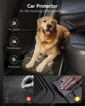 3W Floor Mats & Cargo Liner Fit Toyota Sienna 2024-2026 (Only for Platinum Version with Refrigerator) TPE Custom Fit Floor Liner and Trunk Mat for Sienna 7 Seat (w/o Spare tire)