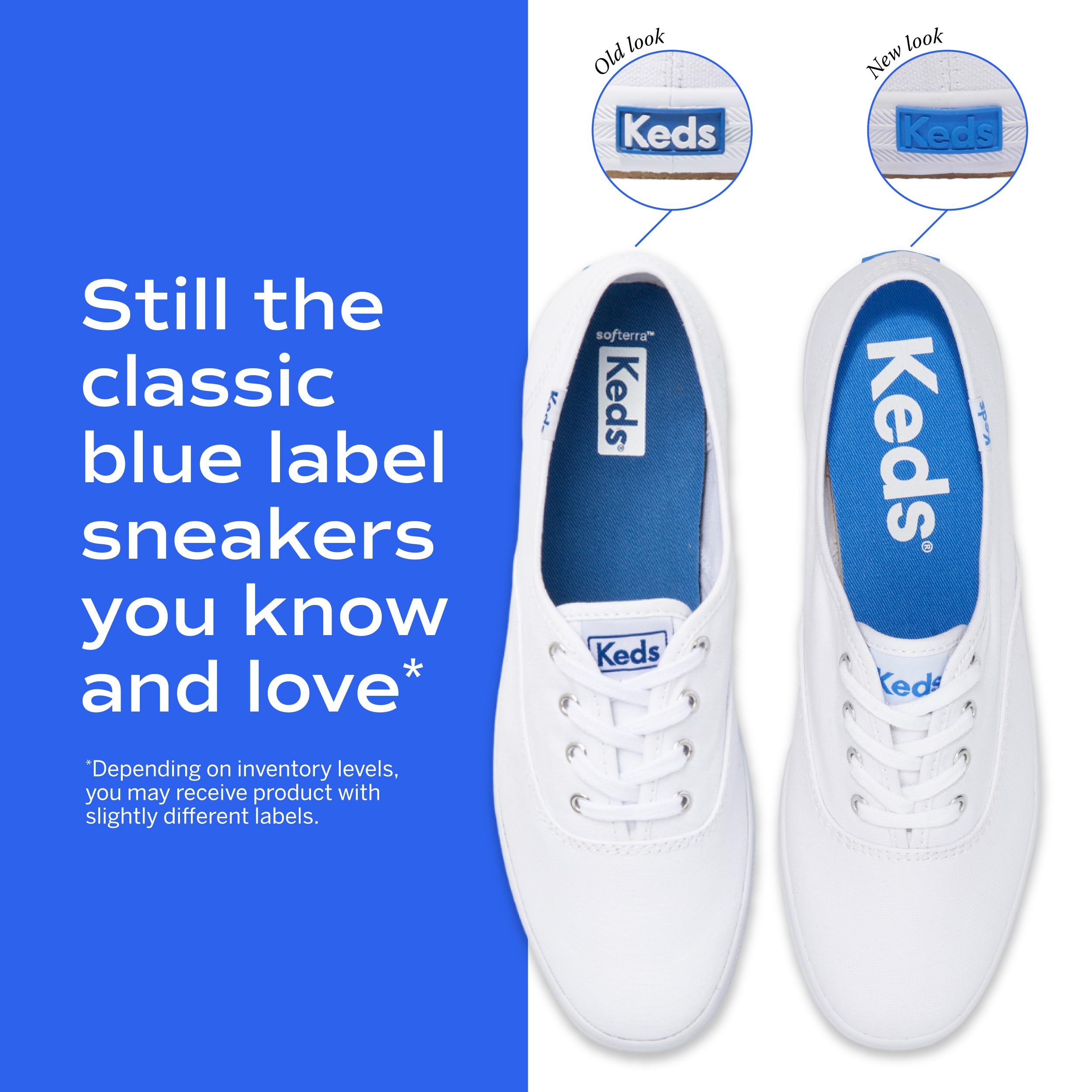 Keds Chillax Slip on, Sneaker Womens, White Leather, 7.5 Medium