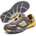 AIVEJE Men's Water Shoes Non-Slip Quick Drying Aqua Shoe Summer Outdoor Hiking Athletic Water Sandals 11.5 Grey Yellow