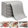 10Pcs Cloths, Wire Mesh Cleaning Cloth,Multipurpose Silver Mesh Dishcloth,Reusable Non Scratch Wire Dishcloth for Kitchen Dishes, Sinkss