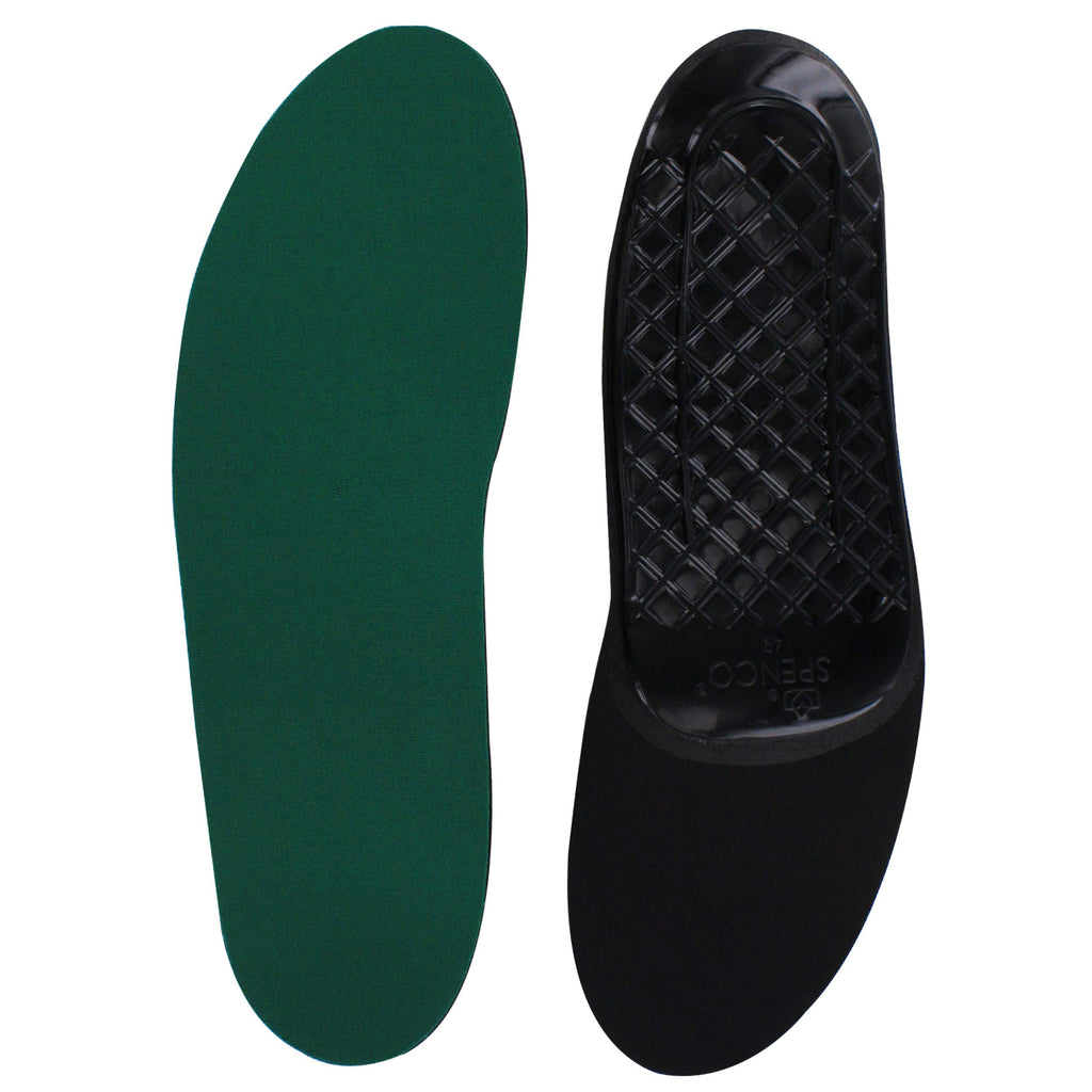 Spenco Unisex Adult Athletic Shoe-insoles, Green, Women S 11-12.5/Men S 10-11.5 US