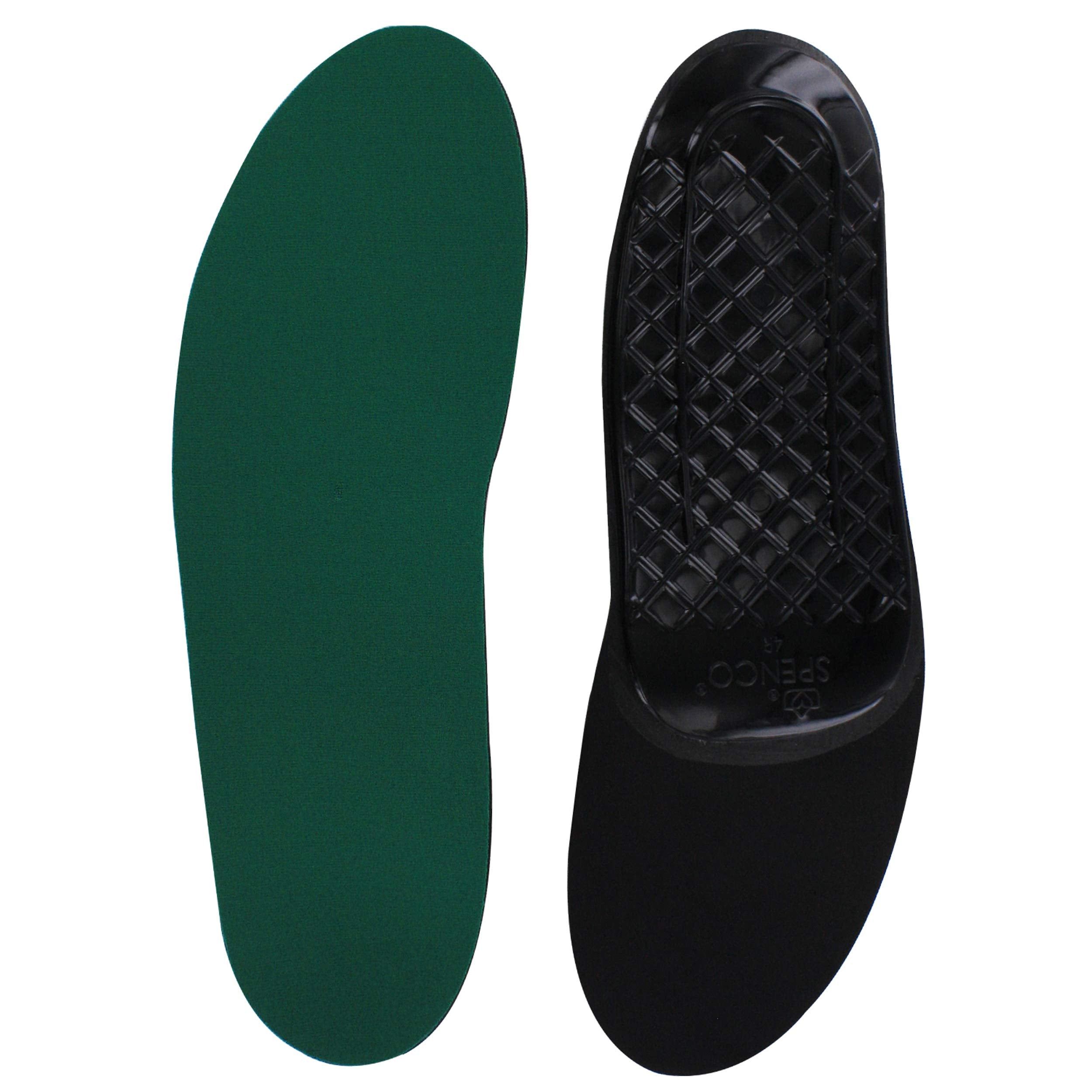Spenco Unisex Adult Athletic Shoe-insoles, Green, Women S 11-12.5/Men S 10-11.5 US