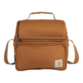 Carhartt Camping Cooler, Worksite Lunchbox, Soft Shell Lunch Bag for Construction Sites, Work and Everyday Use, Brown