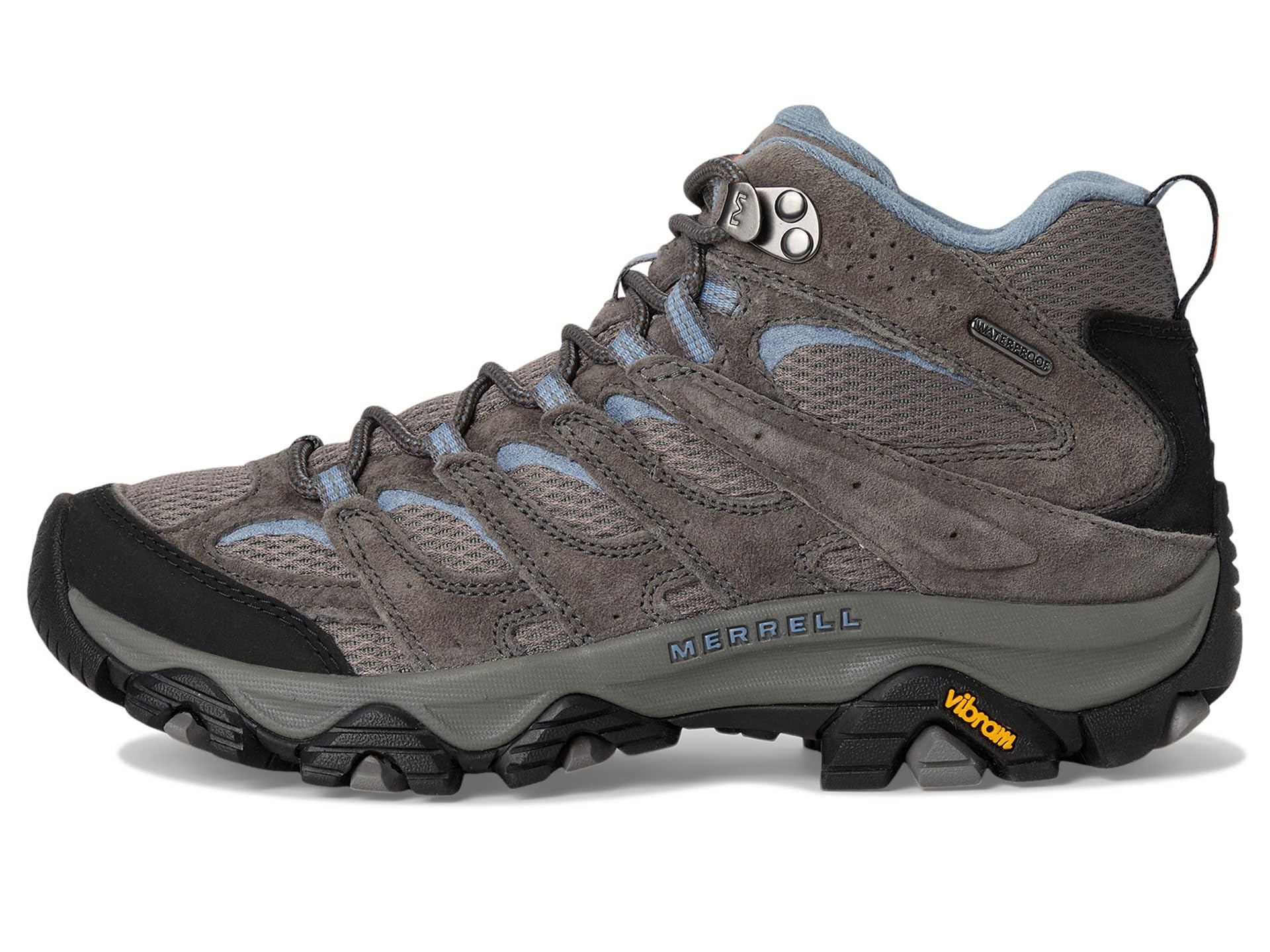 Merrell Women's Moab 3 Mid Waterproof, Granite, 8.5