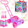 ArtCreativity Bubble Lawn Mower for Toddlers 1-3, Kids Bubble Machine for 1-Year-Old Girl Gifts, Xmas Gifts for Kids, Push Toys for Toddlers Age 1 2 3+ Birthday Gifts for Preschool Girls