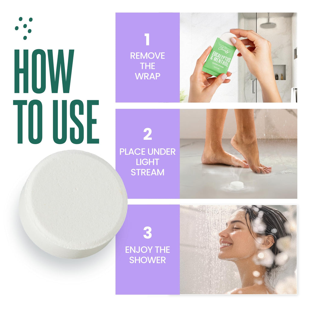 Cleverfy Shower Steamers Aromatherapy - Mother’s Day Gifts for Mom, Wife, Grandma - 30th, 40th, 50th & 60th Birthday Gifts for Women, Her, Best Friend, Daughter, Sister, Teens & Girlfriend - 6 Tablets