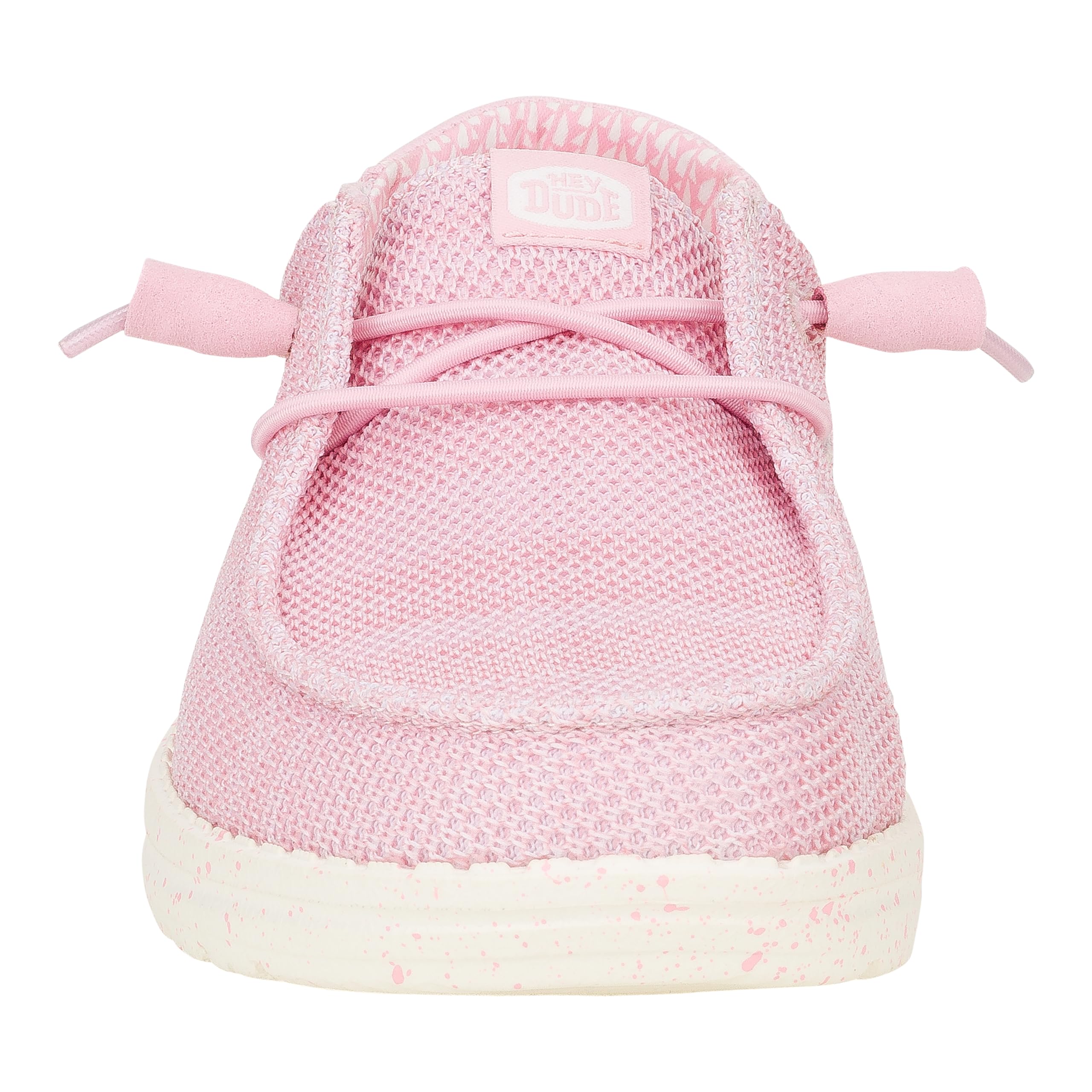 HEYDUDE Wendy Stretch Sox Rosette Size 12, Women’s Shoes, Slip-on Loafers, Comfortable & Light-Weight