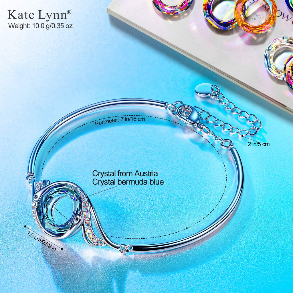 Kate Lynn "Rise From the Ashes Phoenix Bracelet & Earrings Set, Symbol of Luck and Renewal