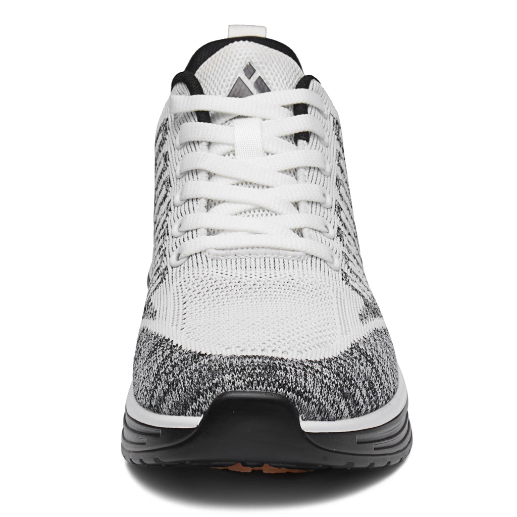 Mishansha Running Shoes for Men Sneakers Air Cushion Walking Shoes Comfortable Tennis Shoes Breathable Trail Running Shoes White US 9