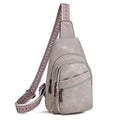Mroede Sling Bag Crossbody Bags for Women Small Cross Body Bag Fanny Packs Chest Sling Purse for Daily Travel Leisure Sport