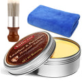 Velluxor® Leather Cleaner and Conditioner, Premium Wooden & Leather Furniture Repair Salve, Polisher & Moisturizer, Restores & Protects for Handbags, Car Seats, Boots, Jackets, Couch & Saddles, 8 oz