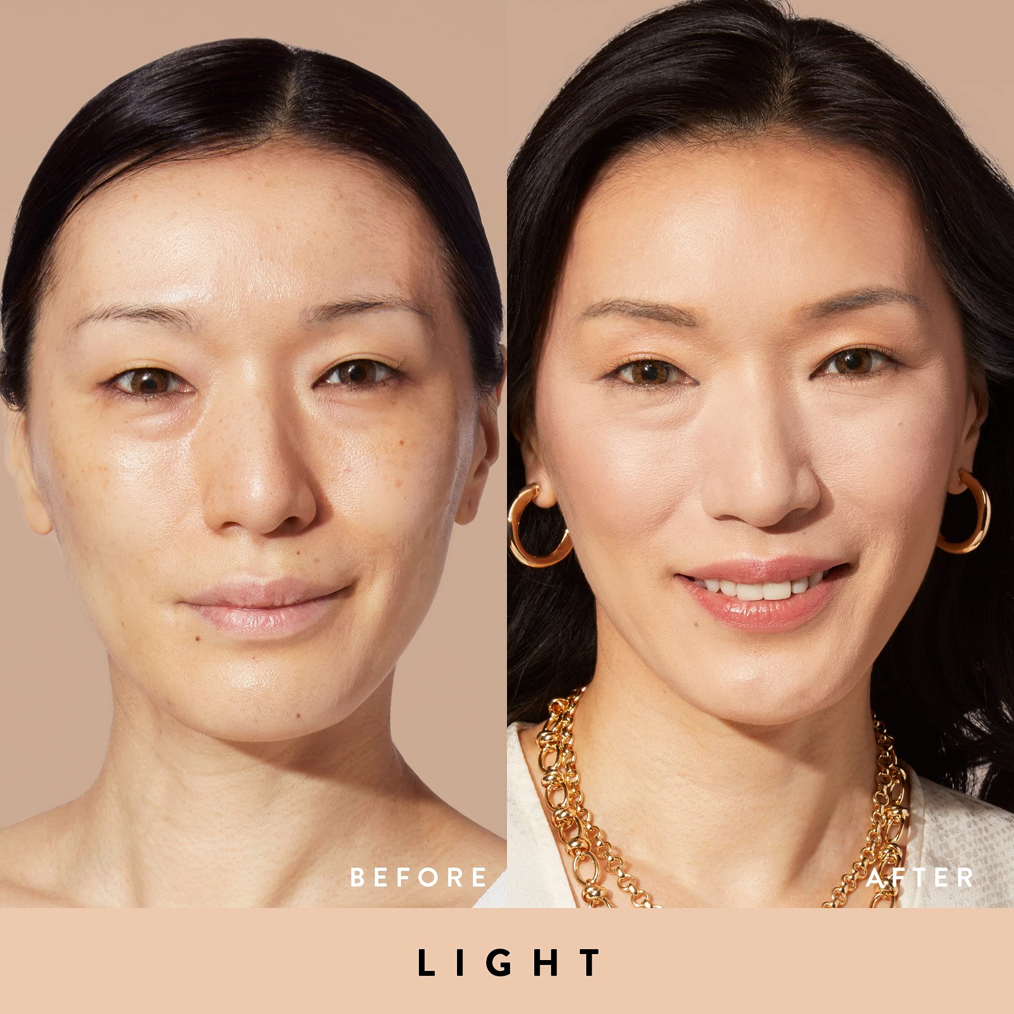 LAURA GELLER NEW YORK Quench-n-Tint Tinted Moisturizer - Sheer to Light Buildable Coverage - Natural Glow Finish - Lightweight Formula with Hyaluronic Acid, 02 Light
