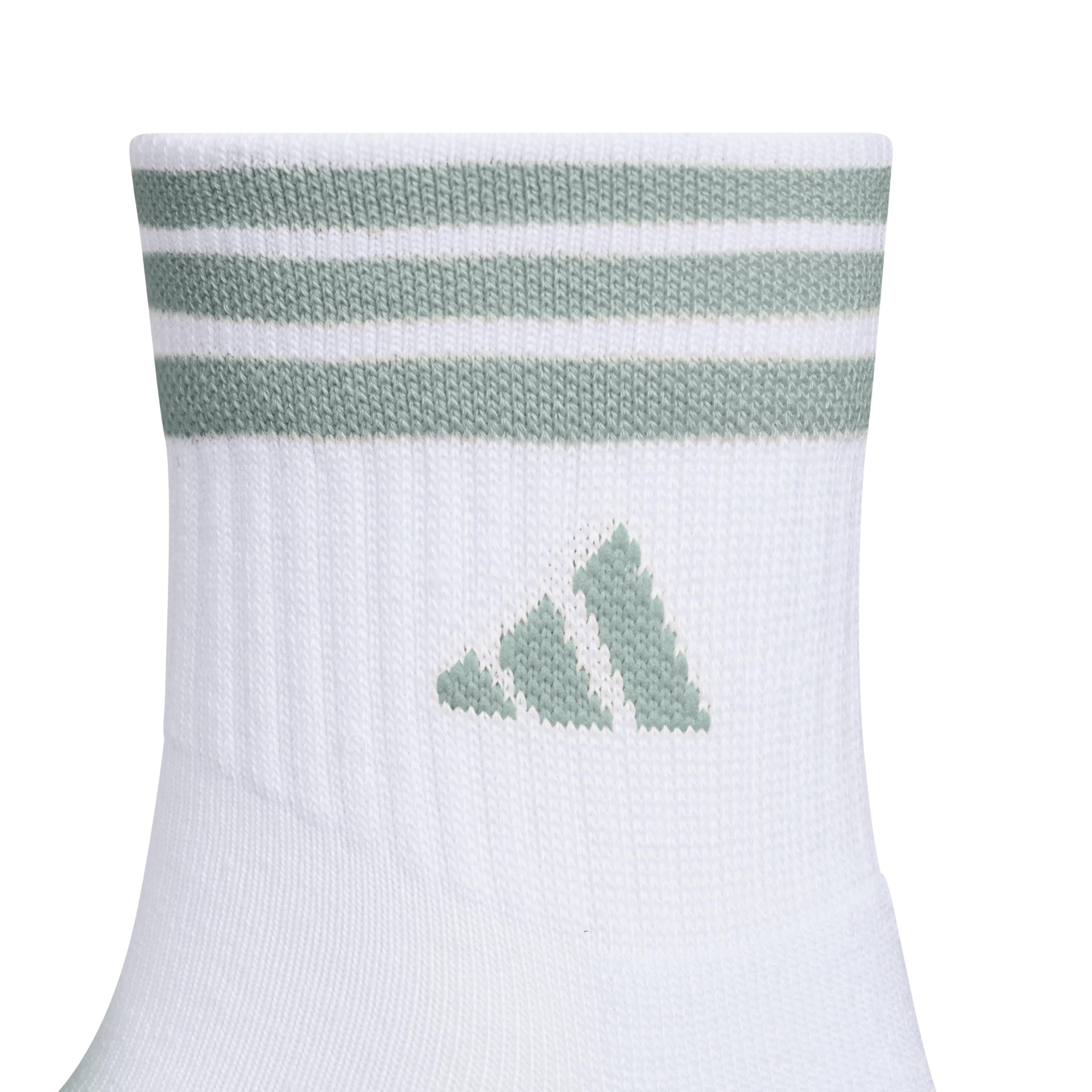 adidas Womens Cushioned Sport High Quarter Socks (3 Pairs) Durable & Comfortable