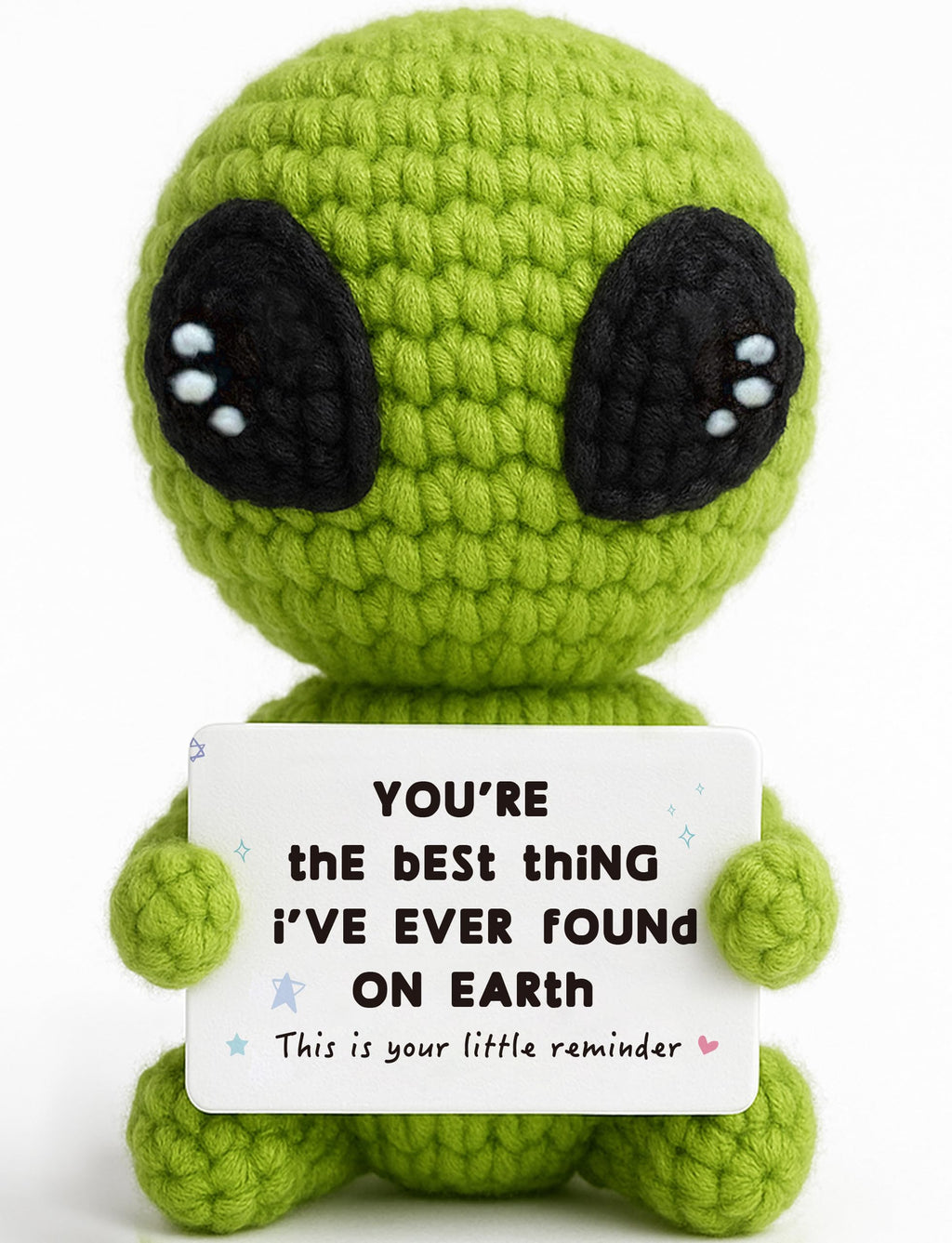 Gifts for Him Her Boyfriend Girlfriend Crochet Alien Valentine's Day Anniversary Birthday Funny Romantic Gifts My Love Men Women Husband Wife