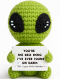 Gifts for Him Her Boyfriend Girlfriend Crochet Alien Valentine's Day Anniversary Birthday Funny Romantic Gifts My Love Men Women Husband Wife